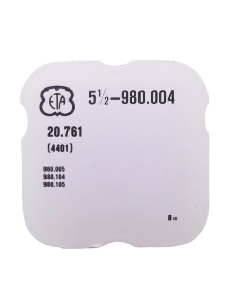 ETA 980.004 - 4401 Bride (à l'unité) - Bridle (per unit)