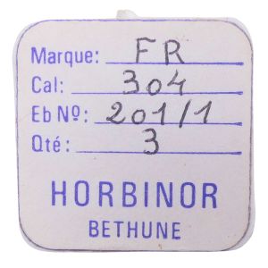 Framelec 304 - 201 Roue de centre sans chaussée (à l'unité) - Center wheel and pinion without cannon pinion (per unit)