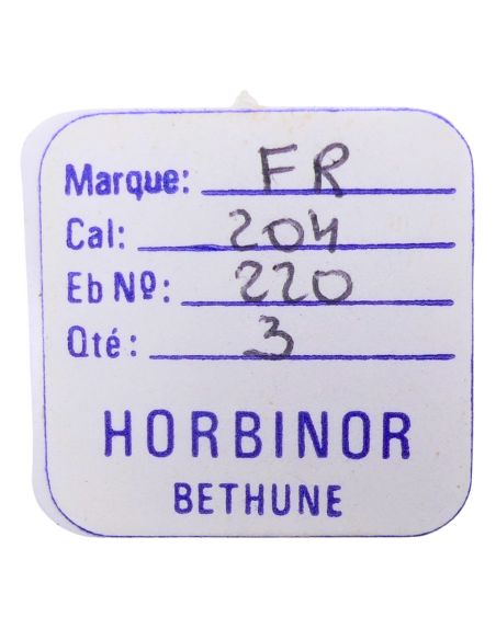 Framelec 204 - 220 Roue de seconde court pivot (à l'unité) - Fourth wheel and pinion without second hand bit (per unit)