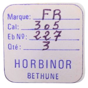 Framelec 305 - 227 Roue de seconde au centre (à l'unité) - Sweep second wheel and pinion (per unit)