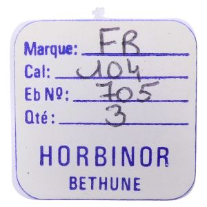 Framelec 104 - 705 Roue d'ancre pivotée (à l'unité) - Escape wheel and pinion with straight pivots (per unit)