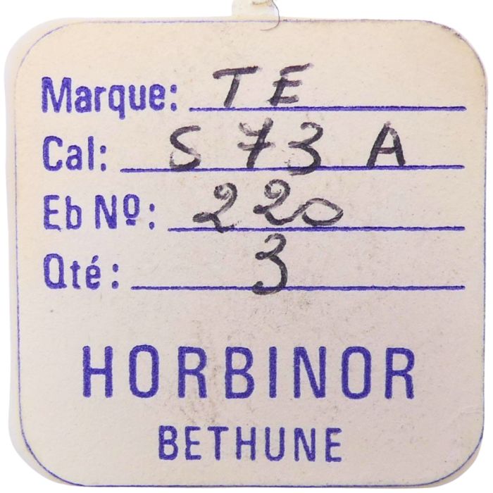 Technic Ebauche 573A - 220 Roue de seconde court pivot (à l'unité) - Fourth wheel and pinion without second hand bit (per unit)