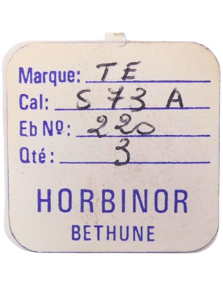 Technic Ebauche 573A - 220 Roue de seconde court pivot (à l'unité) - Fourth wheel and pinion without second hand bit (per unit)