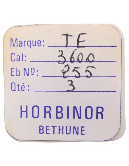 Technic Ebauche 3600 - 255 Roue des heures pour seconde au centre - Hour wheel for sweep second