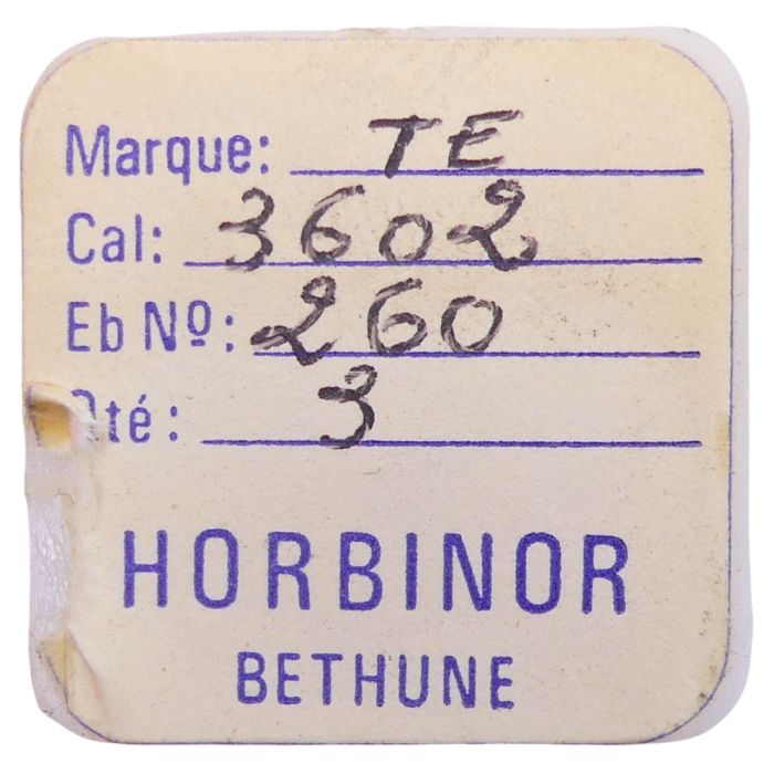 Technic Ebauche 3602 - 260 Roue de minuterie (à l'unité) - Minute wheel (per unit)