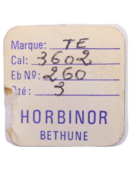 Technic Ebauche 3602 - 260 Roue de minuterie (à l'unité) - Minute wheel (per unit)