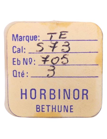 Technic Ebauche 573 - 705 Roue d'ancre pivotée (à l'unité) - Escape wheel and pinion with straight pivots (per unit)