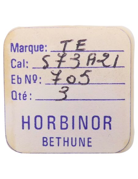 Technic Ebauche 573A2I - 705 Roue d'ancre pivotée (à l'unité) - Escape wheel and pinion with straight pivots (per unit)