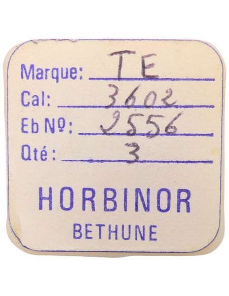 Technic Ebauche 3602 - 2556 Roue entraineuse de l'étoile et de l'indicateur de quantième (à l'unité) - Date star and indicator d