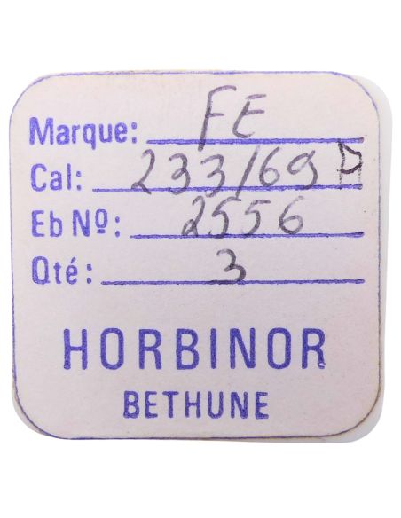 FE 233/69E - 2556 Roue entraineuse de l'étoile et de l'indicateur de quantième (à l'unité) - Date star and indicator driving whe