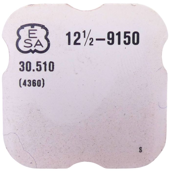 ESA 9150 - 4360 Roue d'encliquetage pivotée (à l'unité) - Click wheel pivoted (per unit)