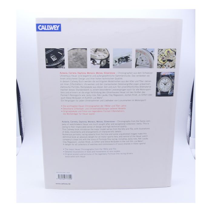 Heuer Chronographs Livre by Arno Michael Haslinger - Collector book Heuer