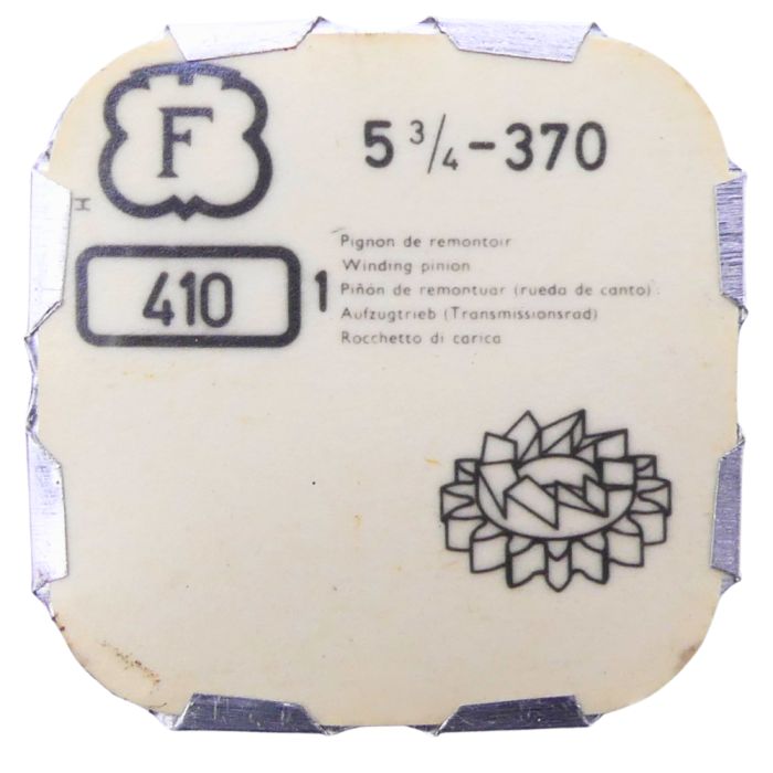 Felsa 370 - 410 Pignon de remontoir (à l'unité) - Winding pinion (per unit)