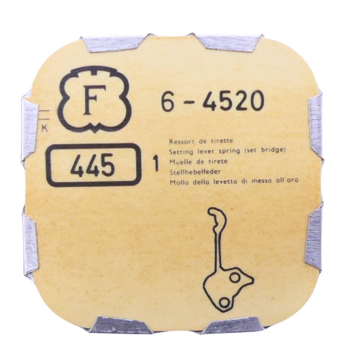 Felsa 4520 - 445 Ressort de tirette (à l'unité) - Setting lever spring (set bridge) (per unit)