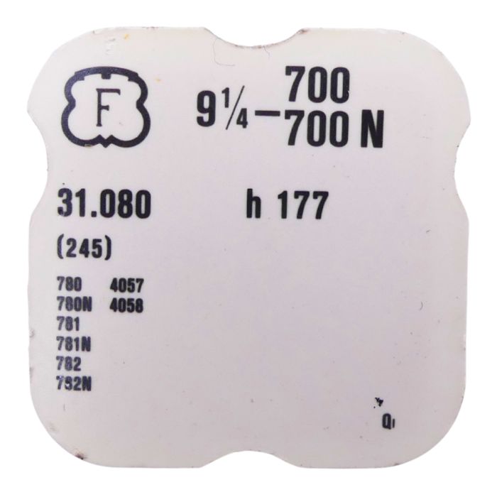 Felsa 700/700N - 245 Chaussée lanternée pour seconde au centre (à l'unité) - Cannon pinion with clam notch for sweep second(pe