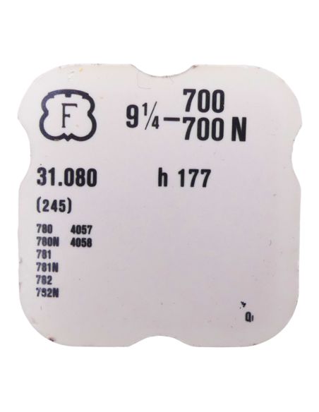 Felsa 700/700N - 245 Chaussée lanternée pour seconde au centre (à l'unité) - Cannon pinion with clam notch for sweep second(pe