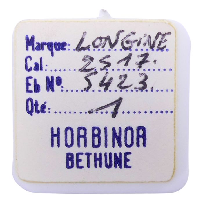 Longines 2517 - 423 Noyau de roue de couronne (à l'unité) - Crown wheel core (per unit)