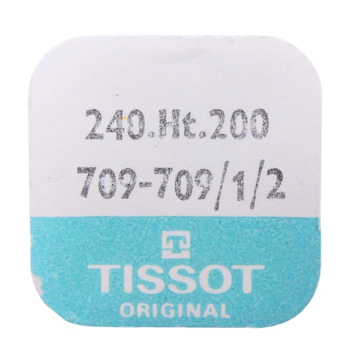 Tissot 709-709/1/2 - 240 Chaussée lanternée (à l'unité) - Cannon pinon with clam notch (per unit)