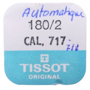 Tissot 717 - 180/2 Barillet avec arbre et ressort de freinage (à l'unité) - Barrel with arbor and brake spring (per unit)