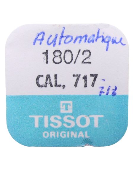 Tissot 717 - 180/2 Barillet avec arbre et ressort de freinage (à l'unité) - Barrel with arbor and brake spring (per unit)
