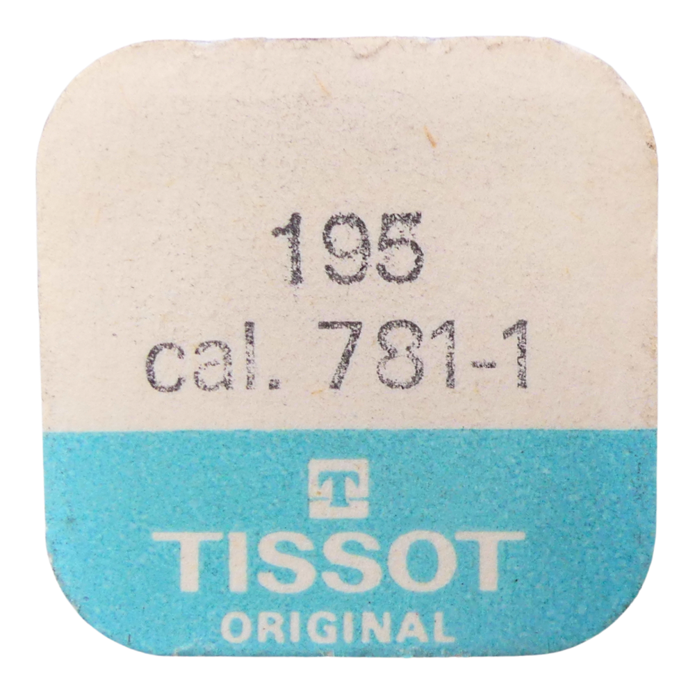 Barillet Tissot Calibre 709 - Pièce Neuve Originale, Référence 195, Acier, Suisse