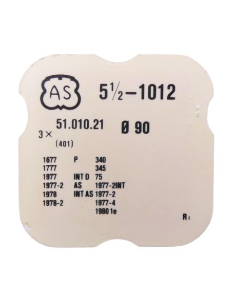 AS 1012 - 401 Tige de remontoir (à l'unité) - Winding stem (per unit)