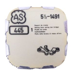 AS 1491 - 445 Ressort de tirette (à l'unité) - Setting lever spring (set bridge) (per unit)
