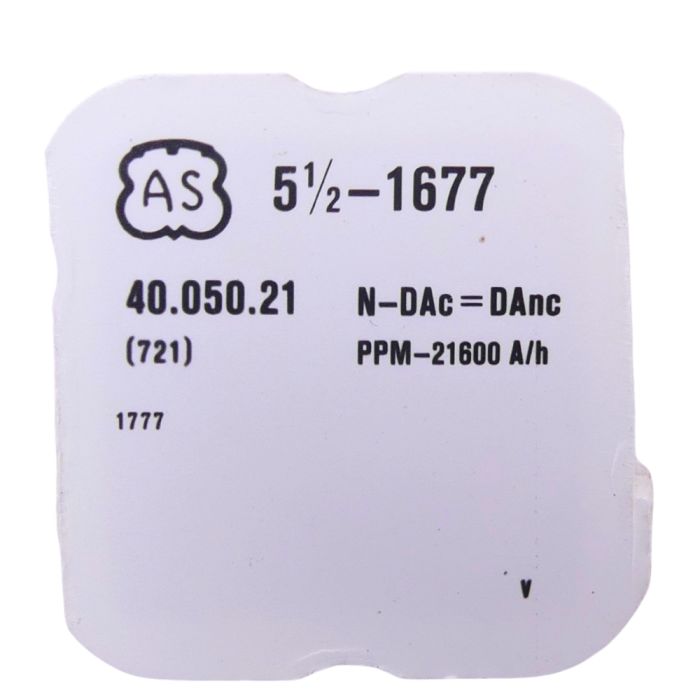AS 1677 - 721 Balancier avec spiral plat (à l'unité) - Balance with flat hairspring regulated (per unit)