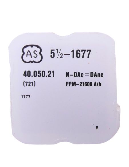 AS 1677 - 721 Balancier avec spiral plat (à l'unité) - Balance with flat hairspring regulated (per unit)