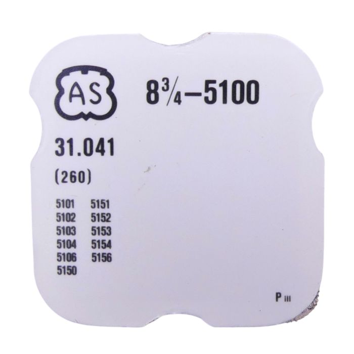 AS 5100 - 260 Roue de minuterie (à l'unité) - Minute wheel (per unit)