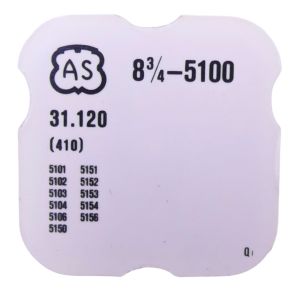 AS 5100 - 410 Pignon de remontoir (à l'unité) - Winding pinion (per unit)