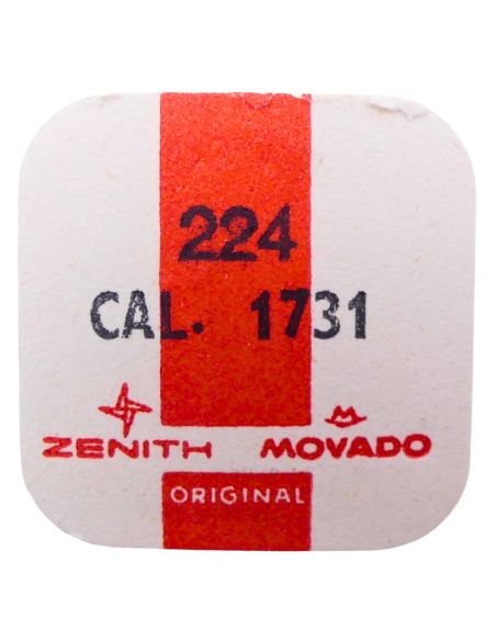 Zenith 1731 - 224 Roue de seconde long pivot (à l'unité) - Fourth wheel and pinion with second hand bit (per unit)