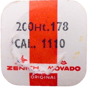 Zenith 1110 - 200 Roue de centre avec chaussée (roue de minute) (à l'unité) - Center wheel and pinion with cannon pinion (per un