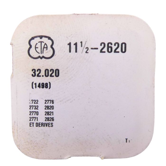 ETA 2620 - 1498 Roue-palier de masse oscillante (à l'unité) - Bearing wheel for oscillating weight (per unit)