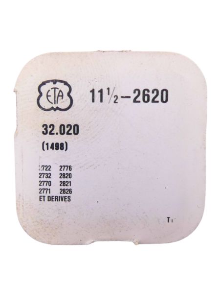 ETA 2620 - 1498 Roue-palier de masse oscillante (à l'unité) - Bearing wheel for oscillating weight (per unit)