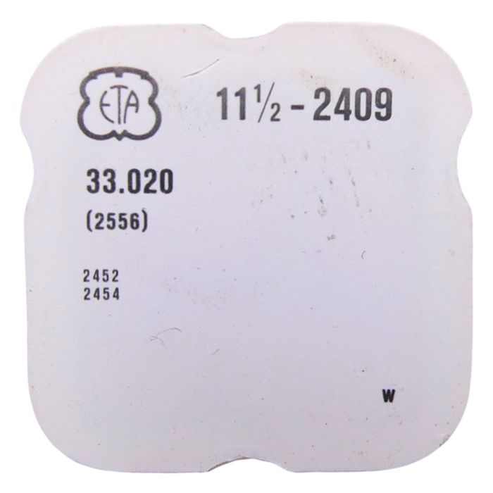 ETA 2409 - 2556 Roue entraîneuse de l'étoile de quantième ou de l'indicateur de quantième (à l'unité) - Date star or date indica