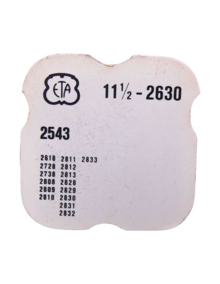 ETA 2630 - 2543 Roue intermédiaire de quantième (à l'unité) - Intermediate date wheel (per unit)