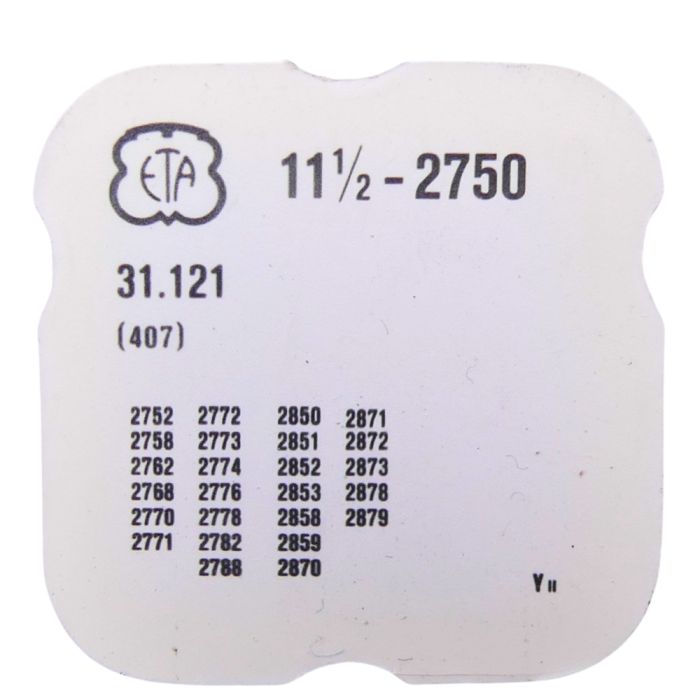 ETA 2750 - 407 Pignon coulant (à l'unité) - Clutch wheel (per unit)