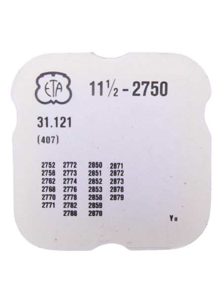 ETA 2750 - 407 Pignon coulant (à l'unité) - Clutch wheel (per unit)