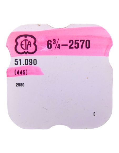 ETA 2570 - 445 Ressort de tirette (à l'unité) - Setting lever spring (set bridge) (per unit)