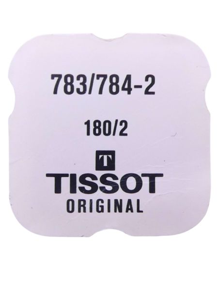 Tissot 783/784-2 - 180/2 Barillet avec arbre et ressort de freinage (à l'unité) - Barrel with arbor and brake spring (per unit)