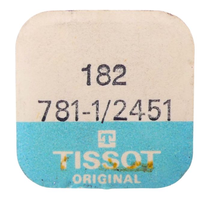 Tissot 781-1/2451 - 182 Barillet avec couvercle (sans arbre) (à l'unité) - Barrel and cover (without arbor) (per unit)
