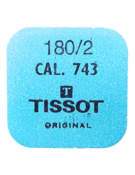 Tissot 743 - 180/2 Barillet avec arbre et ressort de freinage (à l'unité) - Barrel with arbor and brake spring (per unit)