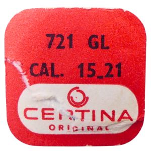 Certina 15-21 - 721 Balancier avec spiral plat (à l'unité) - Balance with flat hairspring regulated (per unit)