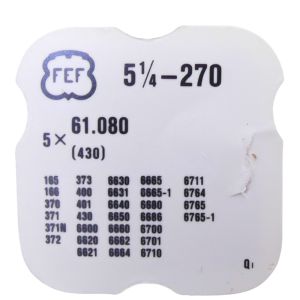 FEF 270 - 430 Ressort de cliquet (à l'unité) - Click spring (per unit)