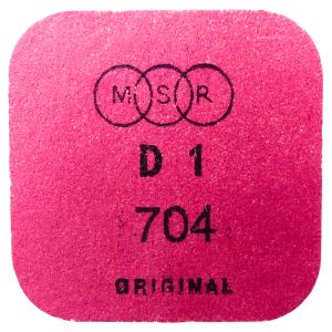 MSR D1 - 704 Roue d'ancre pivotée pour contre-pivot dessus (à l'unité) - Escape wheel and pinion pivoted for upper end-piece (pe