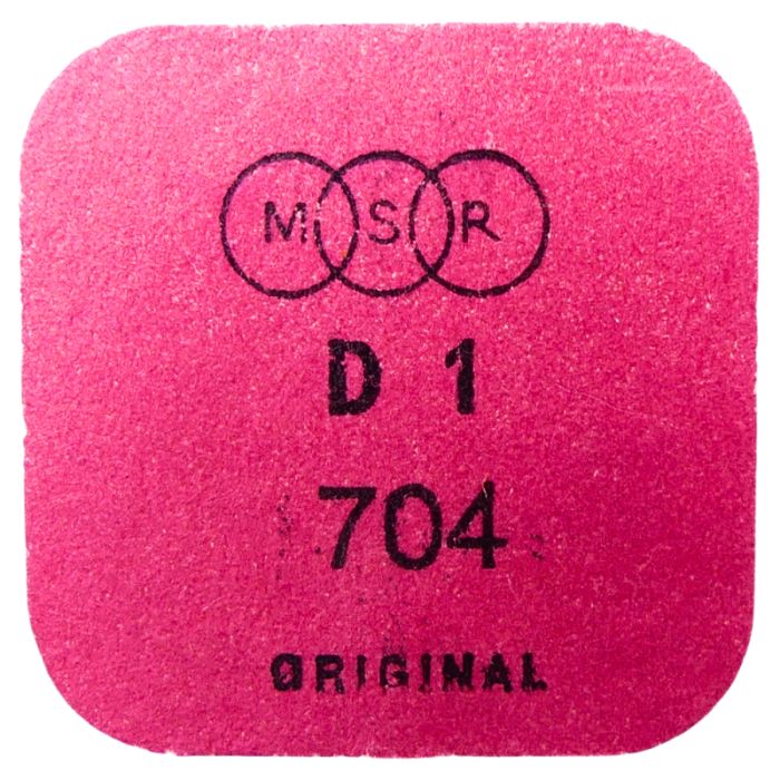 MSR D1 - 704 Roue d'ancre pivotée pour contre-pivot dessus (à l'unité) - Escape wheel and pinion pivoted for upper end-piece (pe