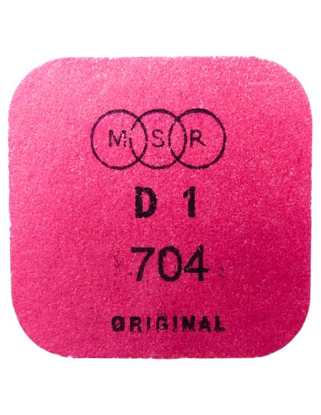 MSR D1 - 704 Roue d'ancre pivotée pour contre-pivot dessus (à l'unité) - Escape wheel and pinion pivoted for upper end-piece (pe