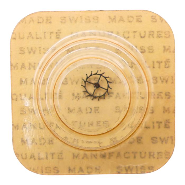 MSR D1 - 704 Roue d'ancre pivotée pour contre-pivot dessus (à l'unité) - Escape wheel and pinion pivoted for upper end-piece (pe