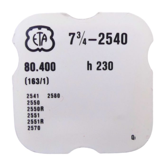ETA 2540 - 163 Tenon de centre (à l'unité) - Center stud (per unit)